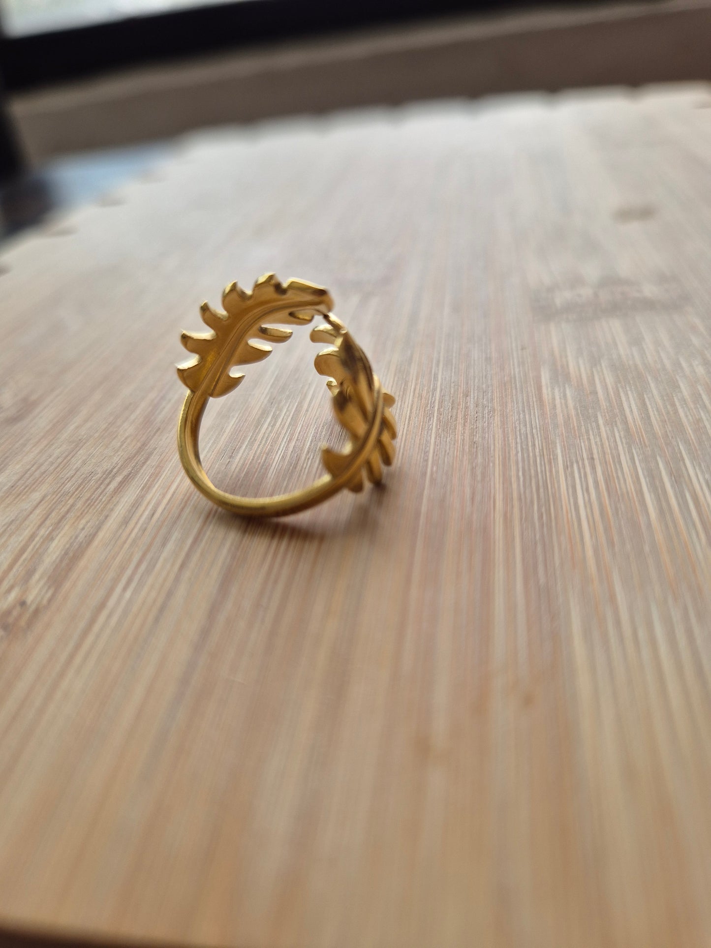 Anillo Hoja