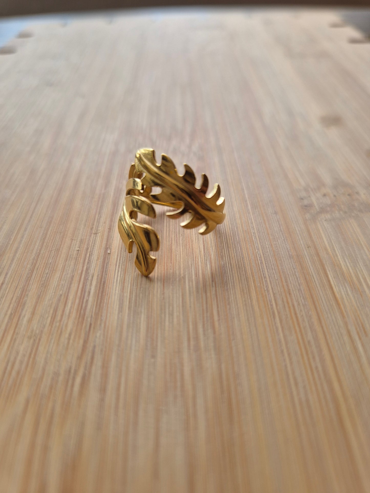 Anillo Hoja